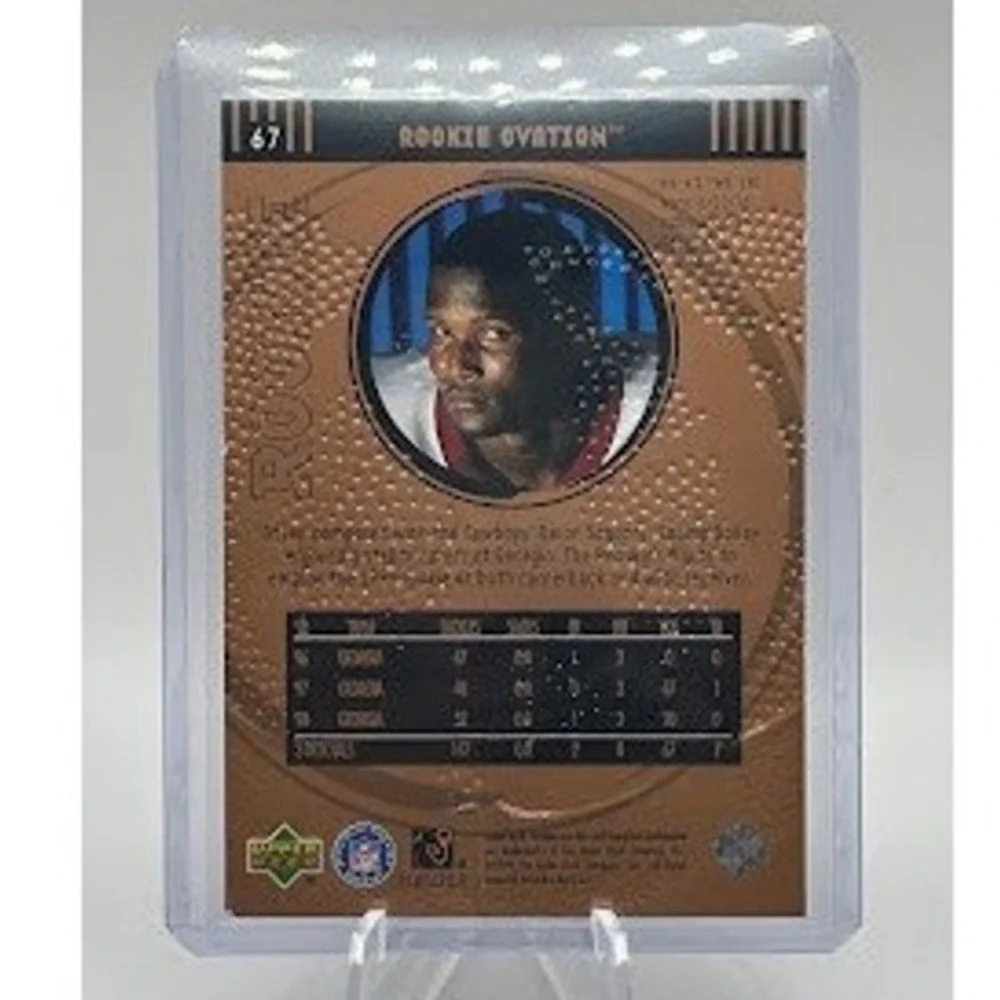 Champ Bailey Rookie 1999‎ Upper Deck Ovation 67 NFL Washington Redskins